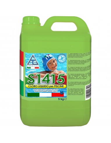 Cloro Liquido per piscine conf da 5 Kg - S1415 CAG CHEMICAL - 1
