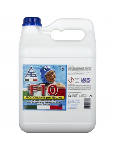 Flocculante Liquido per Piscine conf da 5 Kg - F10 CAG CHEMICAL - 1