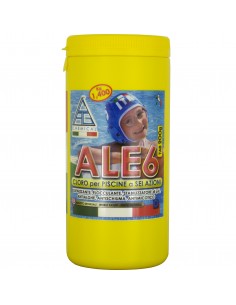 Cloro 6 Funzioni per Piscine in Pastiglie da 200 Gr Conf. da 1,4 Kg - ALE6 P200 CAG CHEMICAL - 1