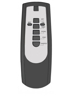 Ventilatore Con Nebulizzatore Ionizzatore Con Telecomando DCG Mod. Sfera Ve1462Tt  - 1 2