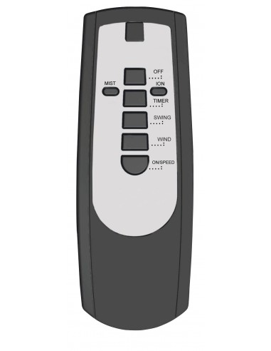 Ventilatore Con Nebulizzatore Ionizzatore Con Telecomando DCG Mod. Sfera Ve1462Tt  - 2