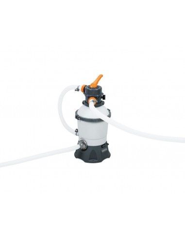 Piscina Ovale 500X360X120H Con Telaio e Pompa BestWay Mod. Hydrium 56586 grigio BESTWAY - 4