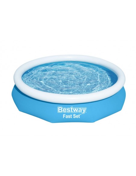 Piscina Gonfiabile Senza Pompa Di Filtraggio 305X66H Cm BestWay Mod. Fast Set 57456Azzurro BESTWAY - 2