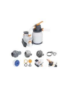 Pompa Filtrante A Sabbia Portata Da 5.678 Lt/H BestWay Mod. Flowclear 58497 BESTWAY - 1 2