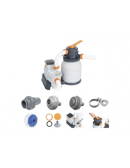 Pompa Filtrante A Sabbia Portata Da 8.327 Lt/H BestWay Mod. Flowclear 58499 BESTWAY - 3