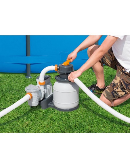 Pompa Filtrante A Sabbia Portata Da 8.327 Lt/H BestWay Mod. Flowclear 58499 BESTWAY - 4