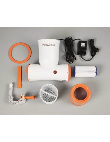 Pompa Filtraggio e Skimmer Aspirafoglie e Detriti BestWay Mod. Flowclear Skimatic 58469 BESTWAY - 3