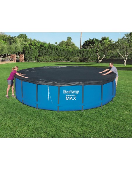 Telo Copertura Per Piscina Rotonda Diametro Cm.549 BestWay Mod. Flowclear 58039 BESTWAY - 4