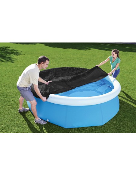 Telo Copertura Per Piscina Rotonda Diametro Cm.244 BestWay Mod. Flowclear 58032 BESTWAY - 3