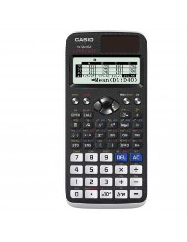 Calcolatrice scientifica CASIO FX-991EX con 552 funzioni. Ammessa alla Maturità. FX-991EX-W-ET-V Casio - 1