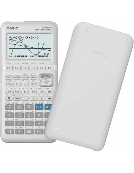 Calcolatrice grafica CASIO bianco display 216x384 pixel - FX-9860GIII-S-ET Casio - 2