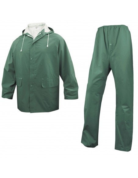 Completo da pioggia en304 Delta Plus - verde - M - EN304VETM2