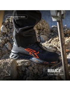 U-Power Red Leve Bruce Scarpe Antinfortunistiche S1P SRC ESD N.39 U-Power - 1 2