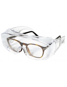 Occhiali Di Protezione Sovraocchiali Cofra Overcare Lente Trasparente Cofra - 1 2
