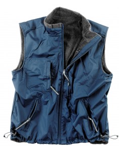 Gilet Reversibile Multitasche Sottozero Moon Blu Navy Tg.L SOTTOZERO - 1