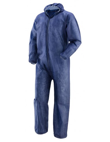 Tuta Da Lavoro Equall Coverall 40 Monouso Blu Tg.L Equall Protection & Progress - 1