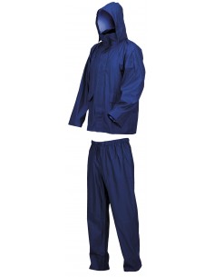 Completo Impermeabile Issaline Lluvia Blu Tg.XL INDUSTRIAL STARTER - 1