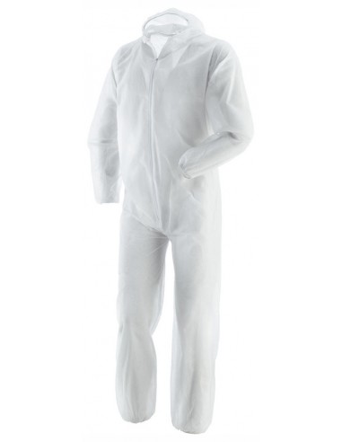 Tuta Da Lavoro Equall Coverall 40 Monouso Bianco Tg.XL Equall Protection & Progress - 1