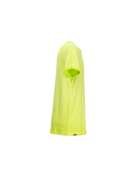 T-Shirt Da Lavoro U-Power Enjoy Giallo Fluo In Cotone Fiammato Tg.XXL U-Power - 5