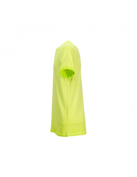 T-Shirt Da Lavoro U-Power Enjoy Giallo Fluo In Cotone Fiammato Tg.M U-Power - 3