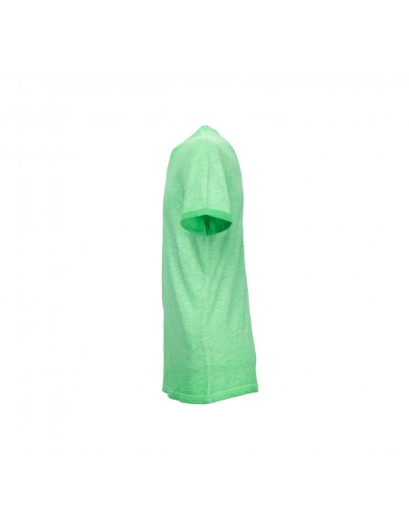 T-Shirt Da Lavoro U-Power Enjoy Verde Fluo In Cotone Fiammato Tg.XXL U-Power - 3