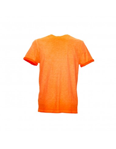 T-Shirt Da Lavoro U-Power Enjoy Arancione Fluo In Cotone Fiammato Tg.XL U-Power - 4