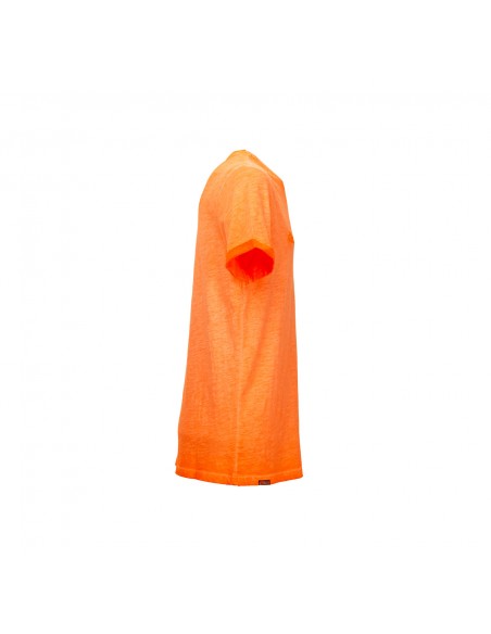 T-Shirt Da Lavoro U-Power Enjoy Arancione Fluo In Cotone Fiammato Tg.XXL U-Power - 5