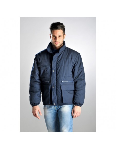 Giubbino Multitasche Imbottito Sottozero Super Antares Blu Tg.XL SOTTOZERO - 2