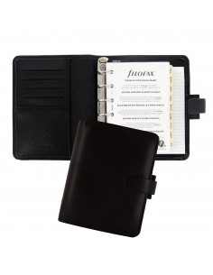 Organiser Metropol Pocket - similpelle - nero - 14,6 x 11,5 x 3,5cm - Filofax Filofax - 1 2