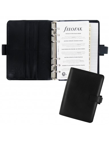 Organiser Metropol Personal - similpelle - nero - 18,8 x 13,5 x 3,8mm - Filofax Filofax - 1