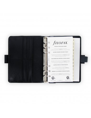 Organiser Metropol Personal - similpelle - nero - 18,8 x 13,5 x 3,8mm - Filofax Filofax - 3 Organiser Metropol Personal - similpelle - nero - 18,8 x 13,5 x 3,8mm - Filofax Filofax - 3