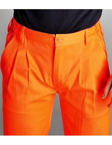 Pantalone Da Lavoro Alta Visibilità Sottozero Arancione Fluo Tg.L SOTTOZERO - 2