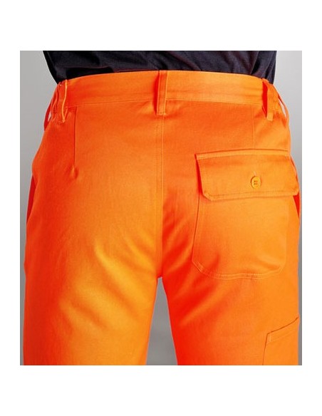 Pantalone Da Lavoro Alta Visibilità Sottozero Arancione Fluo Tg.L SOTTOZERO - 3