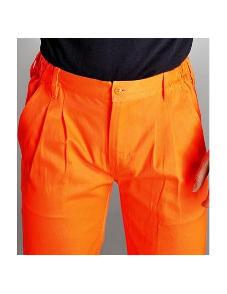 Pantalone Da Lavoro Alta Visibilità Sottozero Arancione Fluo Tg.XL SOTTOZERO - 2