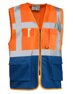 Gilet Alta Visibilità Sottozero Laser Arancione Fluo Tg.XXL SOTTOZERO - 1 2