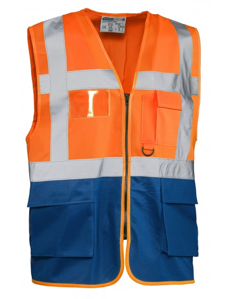 Gilet Alta Visibilità Sottozero Laser Arancione Fluo Tg.XXL SOTTOZERO - 2