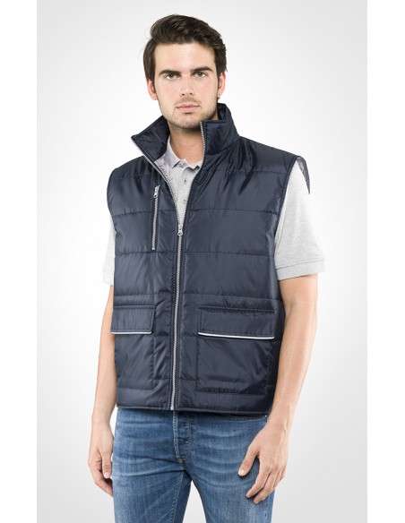 Gilet Imbottito Multitasche Sottozero Dubai Blu Tg.L SOTTOZERO - 2
