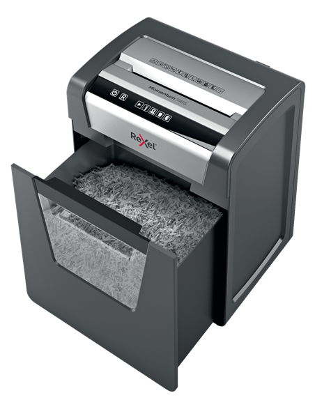 Rexel Distruggidocumenti Momentum X415 - Taglio Frammenti - Livello Sicurezza P4 - 23L - 2104576EU Rexel - 2