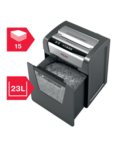 Rexel Distruggidocumenti Momentum X415 - Taglio Frammenti - Livello Sicurezza P4 - 23L - 2104576EU Rexel - 4