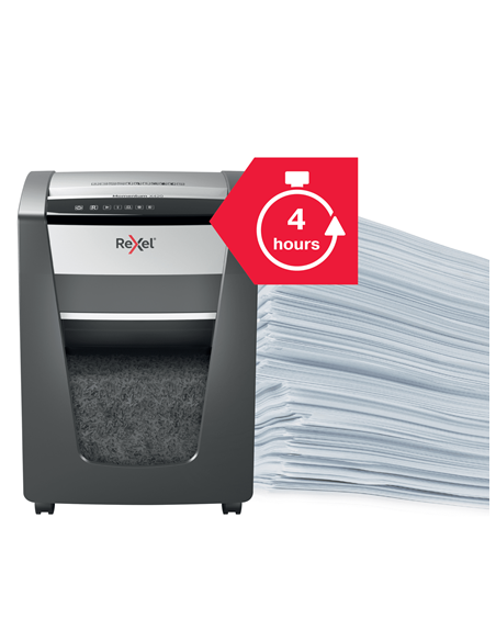 Rexel Distruggidocumenti Momentum X420 - Taglio Frammenti - Livello Sicurezza P4 - 30L - 2104578EU Rexel - 4