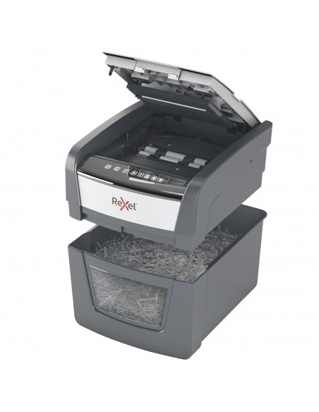 Rexel Distruggidocumenti Automatico Optimum AutoFeed 45X - Taglio Frammenti - Livello Sicurezza P4 - 20L - 2020045XEU Rexel - 3