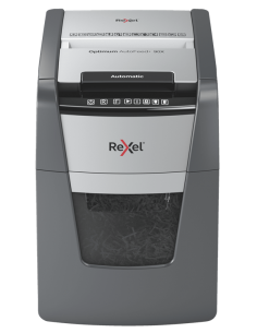 Rexel Distruggidocumenti Automatico Optimum AutoFeed+ 90X - Taglio Frammenti - Livello Sicurezza P4 - 34L - 2020090XEU Rexel - 1