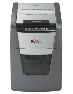 Rexel Distruggidocumenti Automatico Optimum AutoFeed+ 100X - Taglio Frammenti - Livello Sicurezza P4 - 34L - 2020100XEU Rexel - 