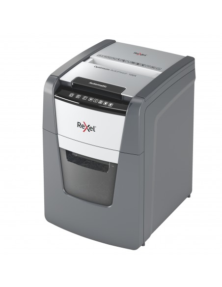 Rexel Distruggidocumenti Automatico Optimum AutoFeed+ 100X - Taglio Frammenti - Livello Sicurezza P4 - 34L - 2020100XEU Rexel - 