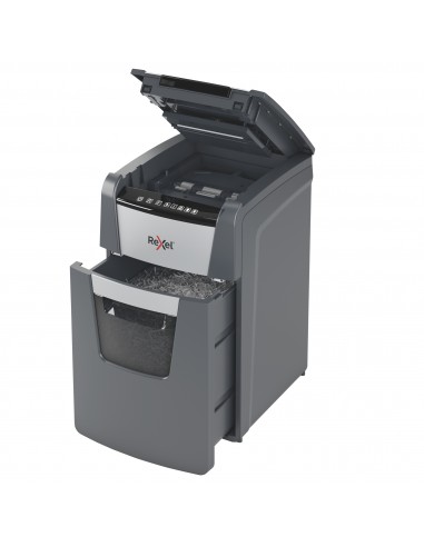 Rexel Distruggidocumenti Automatico Optimum AutoFeed+ 130M - Taglio Micro - Livello Sicurezza P5 - 44L - 2020130MEU Rexel - 2