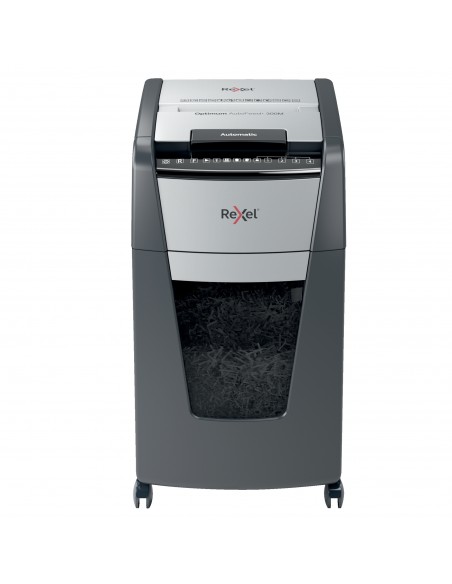 Rexel Distruggidocumenti Automatico Optimum AutoFeed+ 300M - Taglio Micro - Livello Sicurezza P5 - 60L - 2020300MEU Rexel - 1
