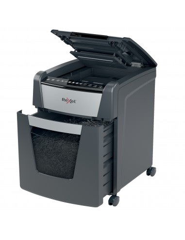 Rexel Distruggidocumenti Automatico Optimum AutoFeed+ 300X - Taglio Frammenti - Livello Sicurezza P4 - 60L - 2020300XEU Rexel - 
