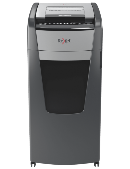 Rexel Distruggidocumenti Automatico Optimum AutoFeed+ 600M - Taglio Micro - Livello Sicurezza P5 - 110L - 2020600MEU Rexel - 1