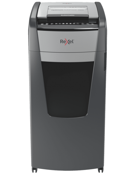 Rexel Distruggidocumenti Automatico Optimum AutoFeed+ 750X - Taglio Frammenti - Livello Sicurezza P4 - 140L - 2020750XEU Rexel -