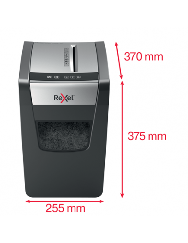 Rexel Distruggidocumenti Momentum X312-SL - Taglio Frammenti - Livello Sicurezza P3 - 23L - 2104574EU Rexel - 4